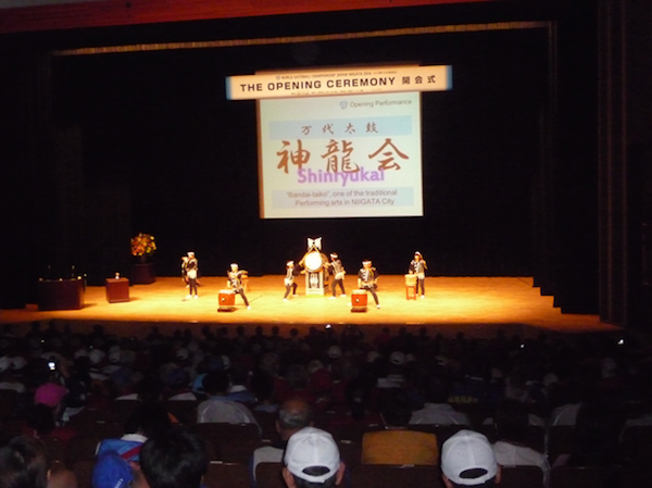 開会式：新潟県民会館大ホール